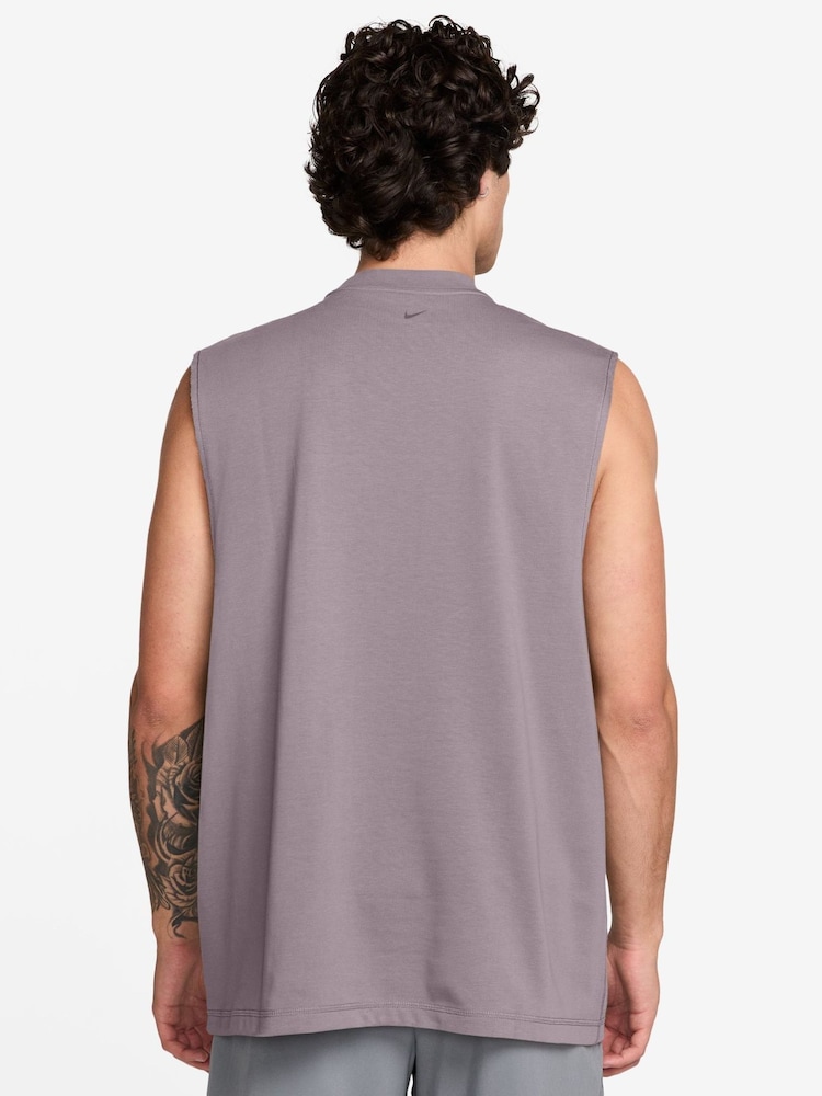 Roz violet pal - Nike Athletic Club Dri-FIT Training Tank Top - Imaginea 2 din 3