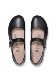Birkenstock Black Santa Clarita Leather Mary Jane Shoes - Image 3 of 3