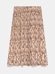 Mint Velvet Brown Brown Snake Print Midi Skirt - Image 7 of 7