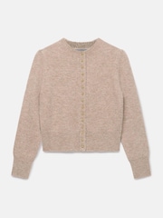 Mint Velvet Natural Wool Blend Cardigan - Image 7 of 8