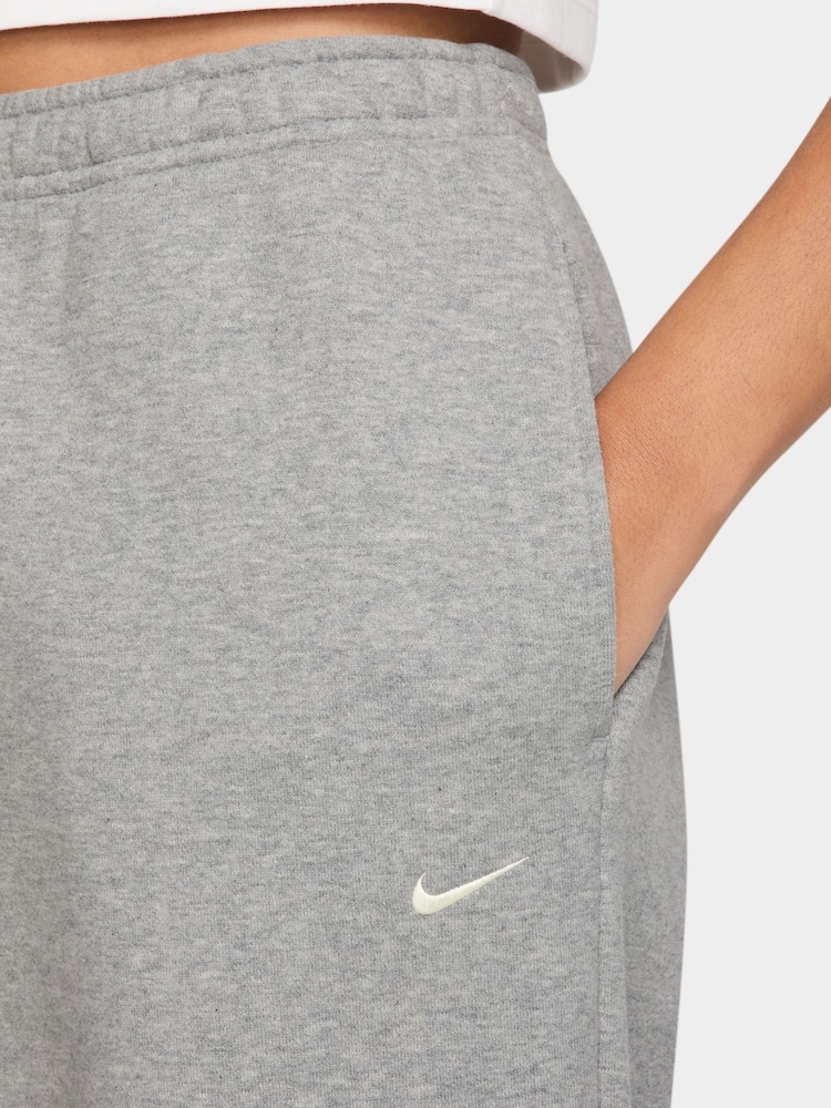 Nike Black Studio Fleece Oversized Cuffed Joggers - Image 3 of 3 Nike Black Studio Fleece Oversized Cuffed Joggers - Image 3 of 3