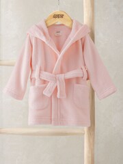 Mamas & Papas Pink Bunny Dressing Gown - Image 1 of 3