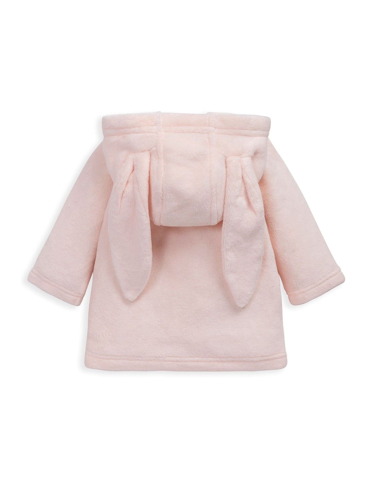 Mamas & Papas Pink Bunny Dressing Gown - Image 3 of 3 Mamas & Papas Pink Bunny Dressing Gown - Image 3 of 3