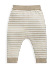 Mamas & Papas Little Pudding Christmas Cream Cardigan & Leggings Knit Set - Image 4 of 5