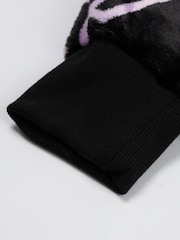 Vanilla Underground Black Monster High Skull & Lighting Bolt Blanket Hoodie - Image 4 of 8