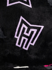 Vanilla Underground Black Monster High Skull & Lighting Bolt Blanket Hoodie - Image 5 of 8