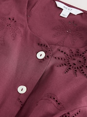 Bordo sunce - Prednji gornji dio s vezenim dugmadima - Slika 6 od 7