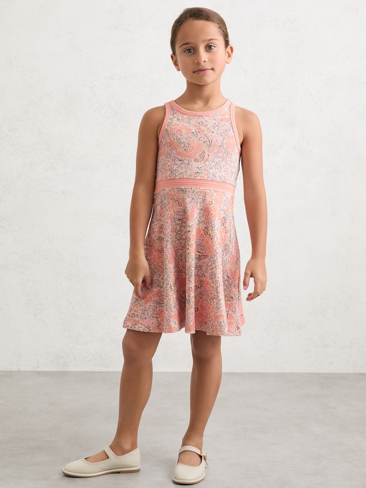 Reiss Multi Eden Rib Jersey Dress - Image 1 of 4 Reiss Multi Eden Rib Jersey Dress - Image 1 of 4