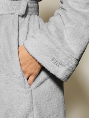 KBX Grey Rosa Fluffy Robe - Image 5 of 8