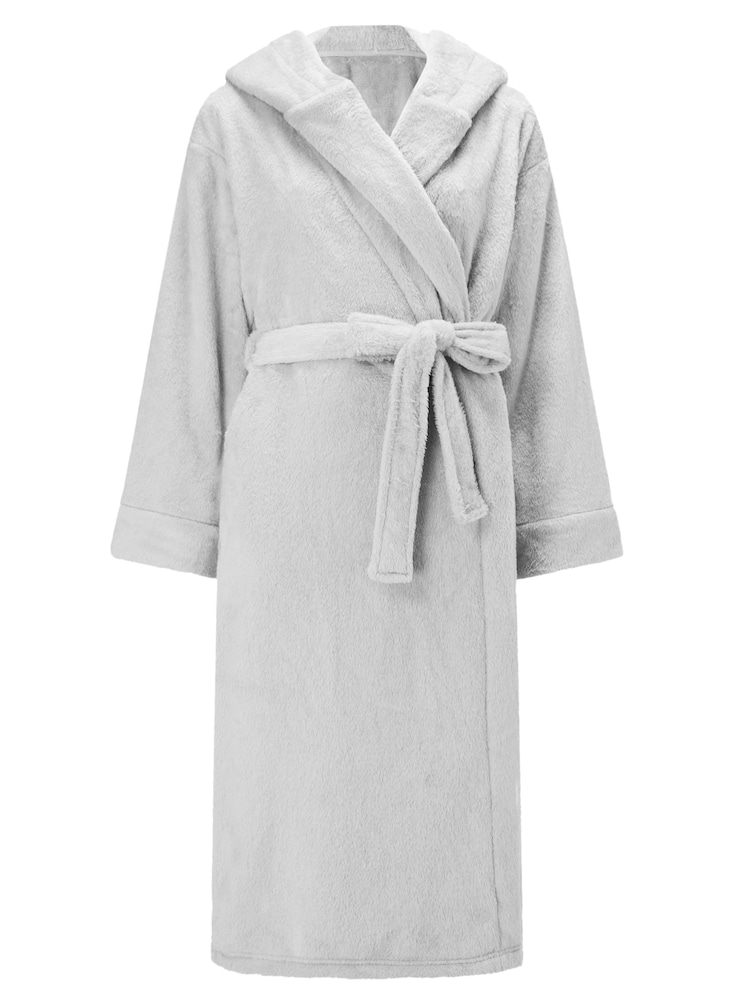 KBX Grey Rosa Fluffy Robe - Image 8 of 8 KBX Grey Rosa Fluffy Robe - Image 8 of 8