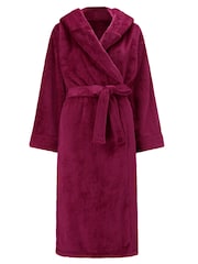 KBX Red Rosa Fluffy Robe - Image 8 of 8