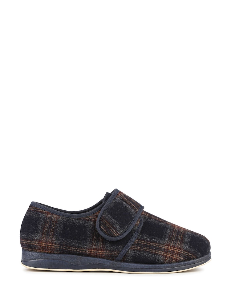 Pavers Blue Gents Slippers Full - Image 1 of 5 Pavers Blue Gents Slippers Full - Image 1 of 5