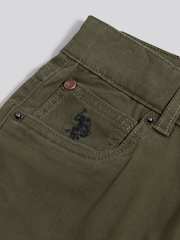U.S. Polo Assn Green Core 5 Pocket Trousers - Image 10 of 10