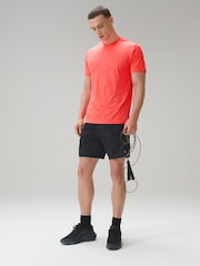 コーラルオレンジ - アクティブ ジャカード Tシャツ - 画像 3 / 9