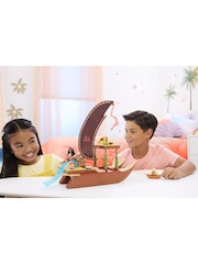 Mattel Games Disney Moana 2 Adventure Canoe Playset - Image 3 of 6