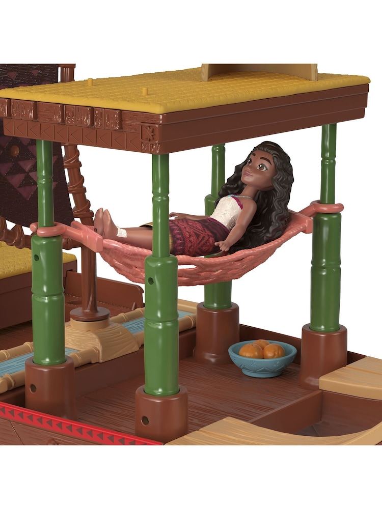 Mattel Games Disney Moana 2 Adventure Canoe Playset - Image 6 of 6 Mattel Games Disney Moana 2 Adventure Canoe Playset - Image 6 of 6