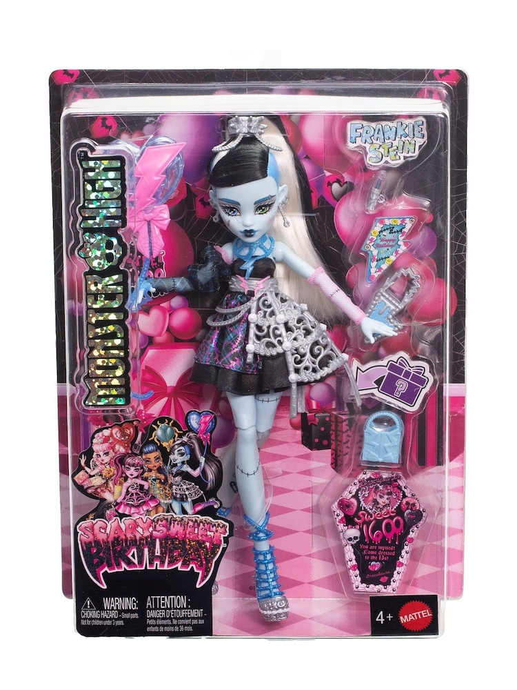 Mattel Games Monster High Scary Sweet Birthday Frankie Doll - Image 1 of 6