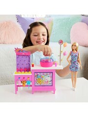 Mattel Games Barbie Cotton Candy Game & Doll Playset - Image 6 of 6