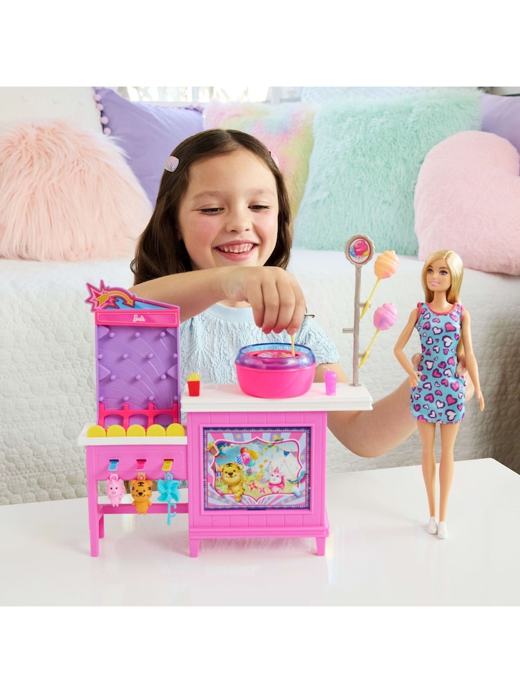 Mattel Games Barbie Cotton Candy Game & Doll Playset - Image 6 of 6 Mattel Games Barbie Cotton Candy Game & Doll Playset - Image 6 of 6