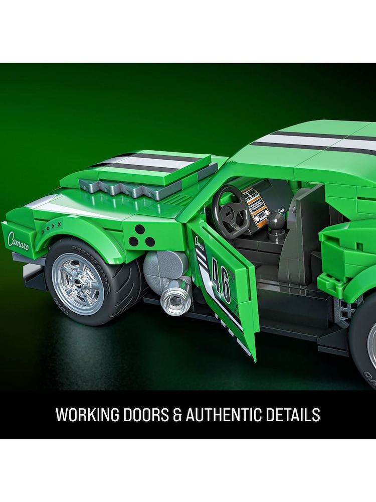 Mattel Games Hot Wheels Brick Shop Speed Custom 68 Camero - Image 4 of 4 Mattel Games Hot Wheels Brick Shop Speed Custom 68 Camero - Image 4 of 4