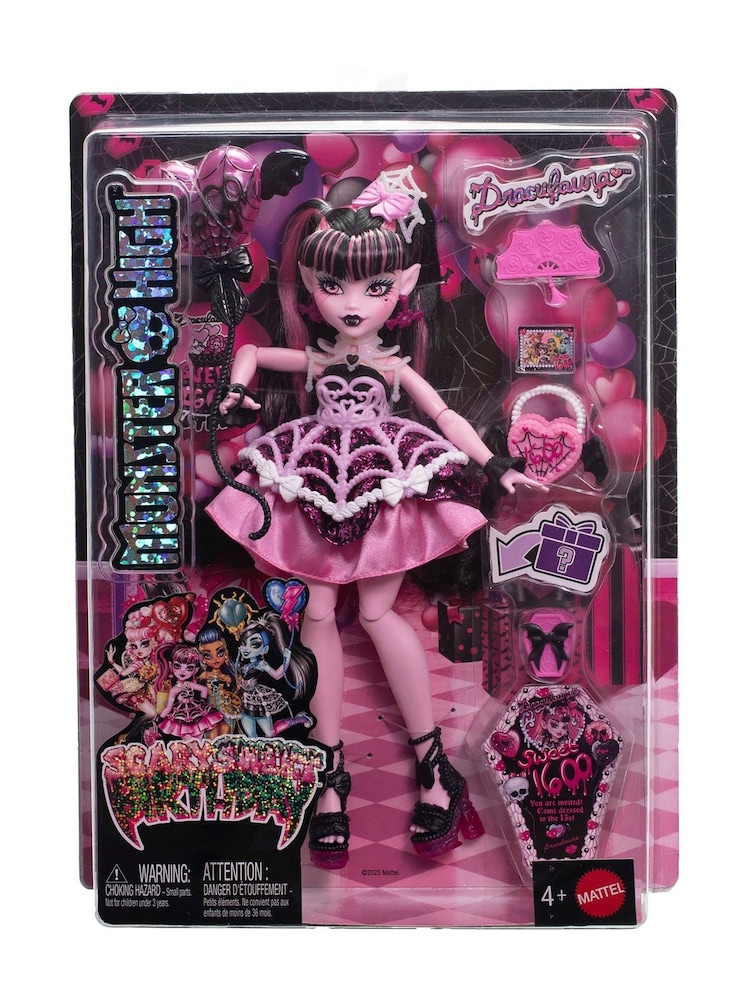 Mattel Games Monster High Scary Sweet Birthday Draculaura - Image 1 of 5