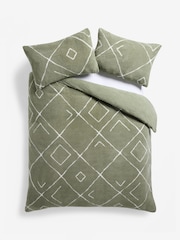 Juego de funda de edredón y funda de almohada de polar con estampado - Imagen 4 de 4