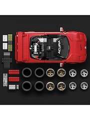 Mattel Games Hot Wheels Brick Shop Elite 90 Acura NSX - Image 4 of 7