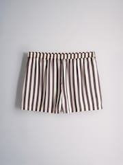 The Set 3 Pack Satin Cami and Short Pyjamas Set Berry/Spot/Stripe - Image 5 of 6