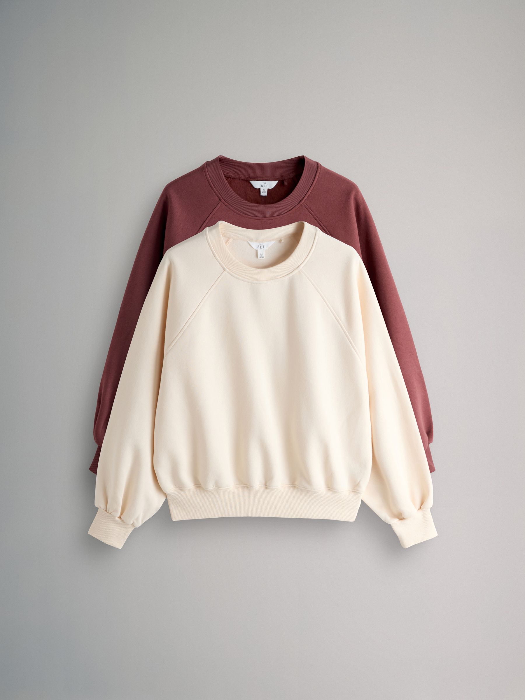 トップス OVER SIZED RAGLAN SLEEVE PULLOVER 2 Buy The Set 2 Pack Raglan Sweat Tops з сайту Next Ukraine