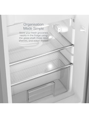 Swan Grey Retro Under Counter Fridge - Image 4 of 7