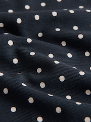 The Set 3 Pack Crossover Strappy Camis Navy Blue Spot/Light Pink/Plum - Image 9 of 9