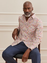 Pink Signature Made with Liberty Fabric Long Sleeve Shirt - Image 4 of 9