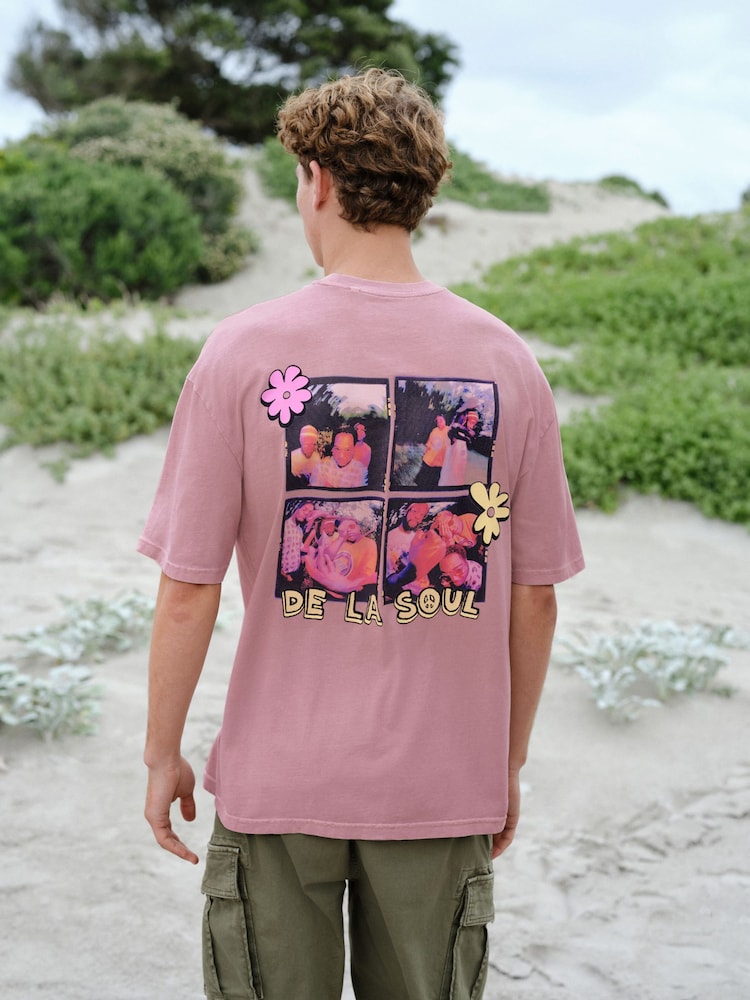 Pink Textured Check Short Sleeve Shirt - Image 8 of 8 Pink Textured Check Short Sleeve Shirt - Image 8 of 8