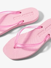 Sleepers Pink Tapered Platform Flip Flops - Image 2 of 3