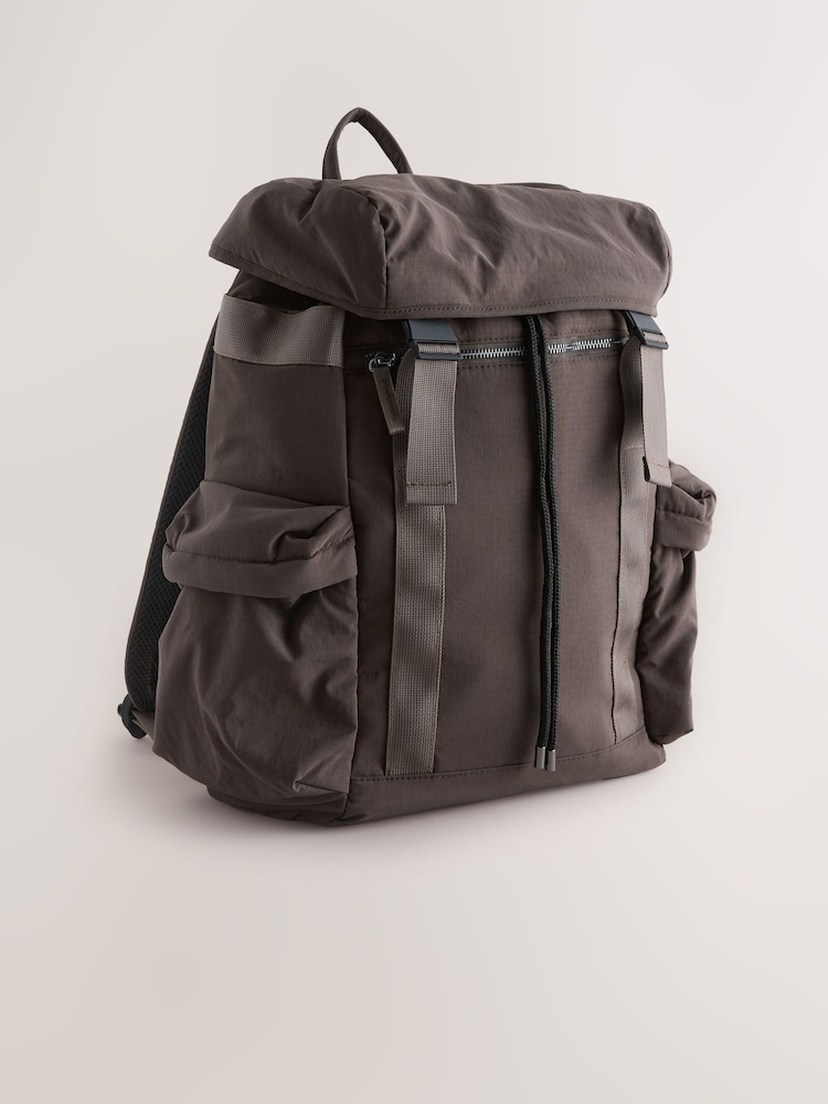 Brown Ripstop Backpack - Image 1 of 6