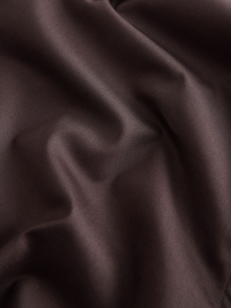 Marrón chocolate - Camisa de vestir de manga larga de algodón elástico - Imagen 7 de 7 Marrón chocolate - Camisa de vestir de manga larga de algodón elástico - Imagen 7 de 7