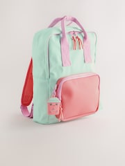 Turquoise/ Pink Backpack - Image 1 of 5