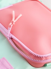 Turquoise/ Pink Backpack - Image 4 of 5