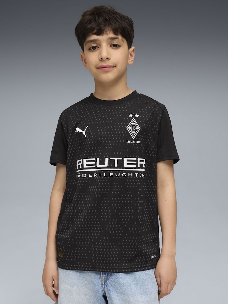 Puma Black Borussia Mönchengladbach 25/26 Third Jersey - Image 1 of 4 Puma Black Borussia Mönchengladbach 25/26 Third Jersey - Image 1 of 4