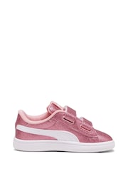 rožnata - športni copati Puma Puma Smash 3.0 Glitz Glam Toddlers' - Slika 1 iz 6