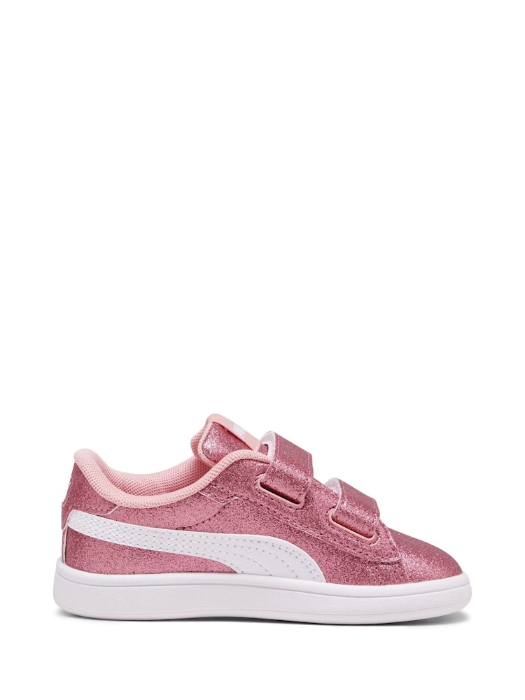 rožnata - športni copati Puma Puma Smash 3.0 Glitz Glam Toddlers' - Slika 1 iz 6