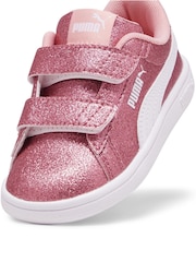 rožnata - športni copati Puma Puma Smash 3.0 Glitz Glam Toddlers' - Slika 5 iz 6