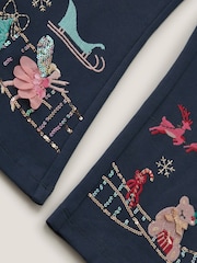 Monsoon Christmas Scene Flare Leggings - Bild 4 von 4