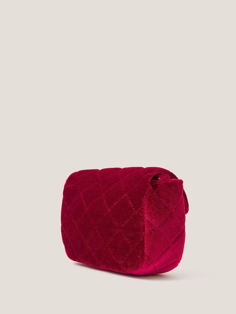 Monsoon Velvet Mini Bag & Hair Clips Set - Bild 4 von 4
