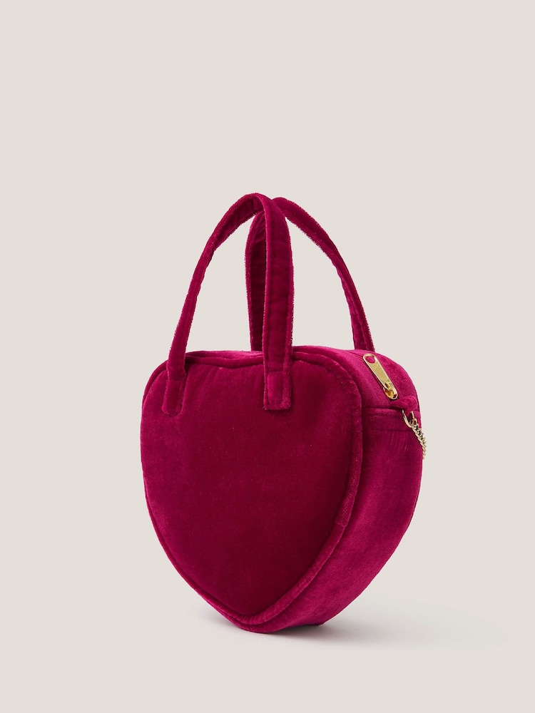 Monsoon Embroidered Initial Heart Bag M - صورة 2 من 4 Monsoon Embroidered Initial Heart Bag M - صورة 2 من 4