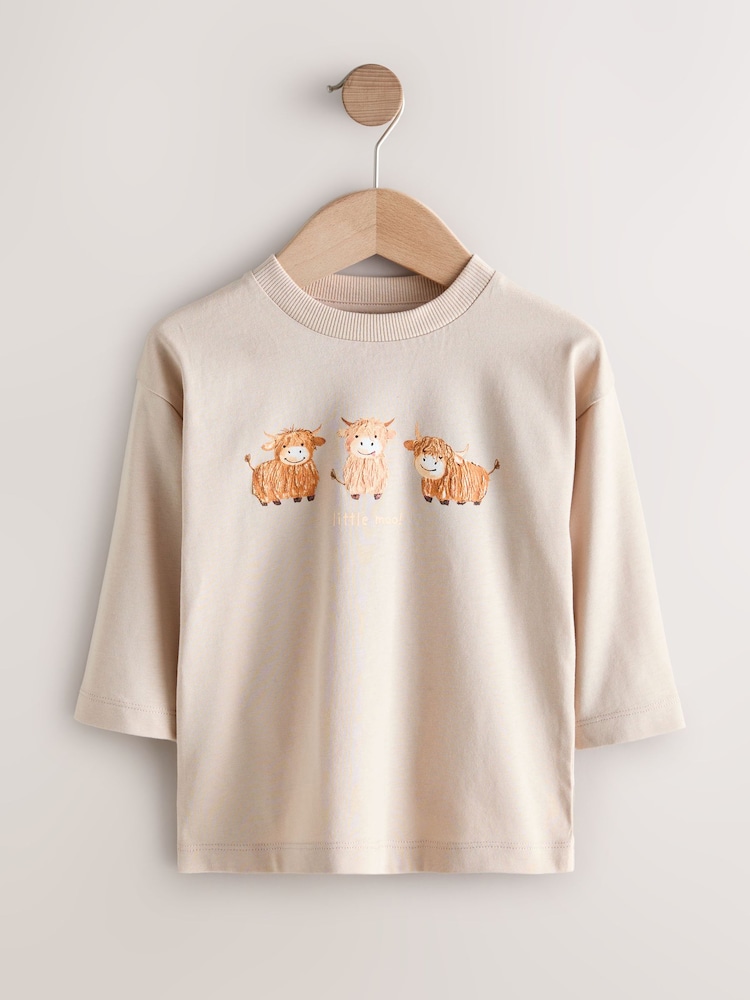 Cream Hamish Trio - Langärmeliges T-Shirt mit Grafikprint (3M.–8J.) - Bild 1 von 4 Cream Hamish Trio - Langärmeliges T-Shirt mit Grafikprint (3M.–8J.) - Bild 1 von 4