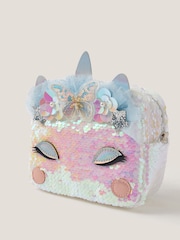 Monsoon Blue Unicorn 2-In-1 Sequin Crossbody Bag - Image 4 of 4