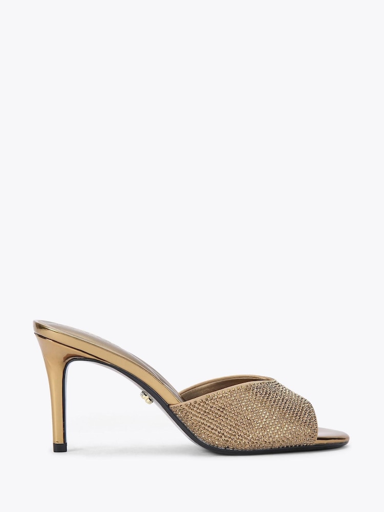 Carvela Brown Silvia Mule Sandals - Image 1 of 4 Carvela Brown Silvia Mule Sandals - Image 1 of 4