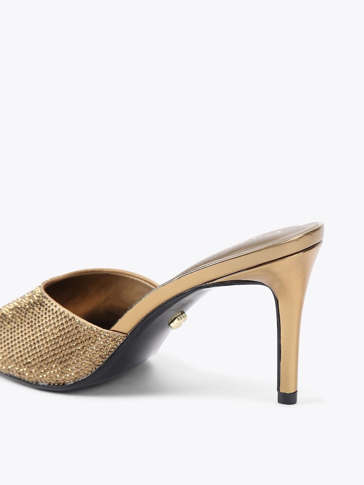 Carvela Brown Silvia Mule Sandals - Image 5 of 5