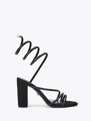 Carvela Swirly Block Heel Sandals - Imagem 1 de 4